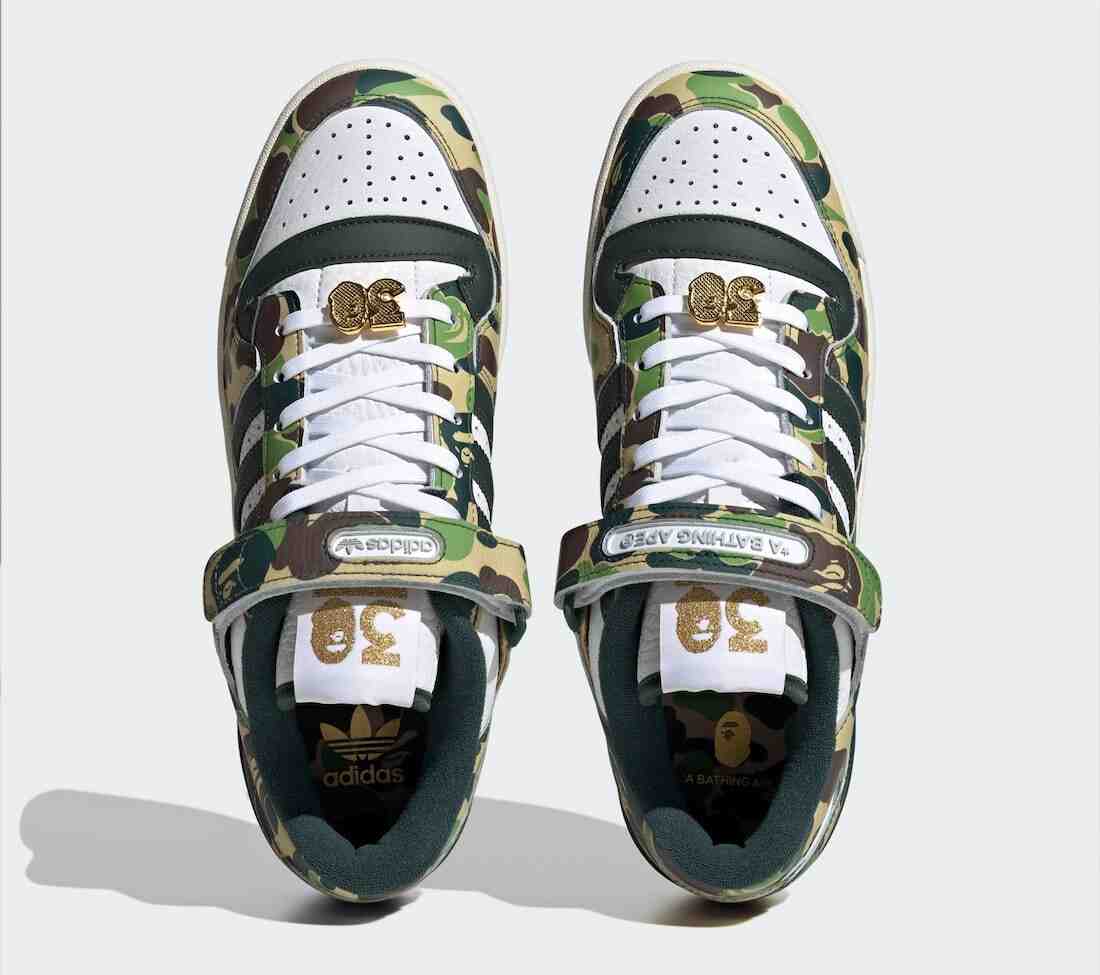 BAPE adidas Forum 84 Low Camo