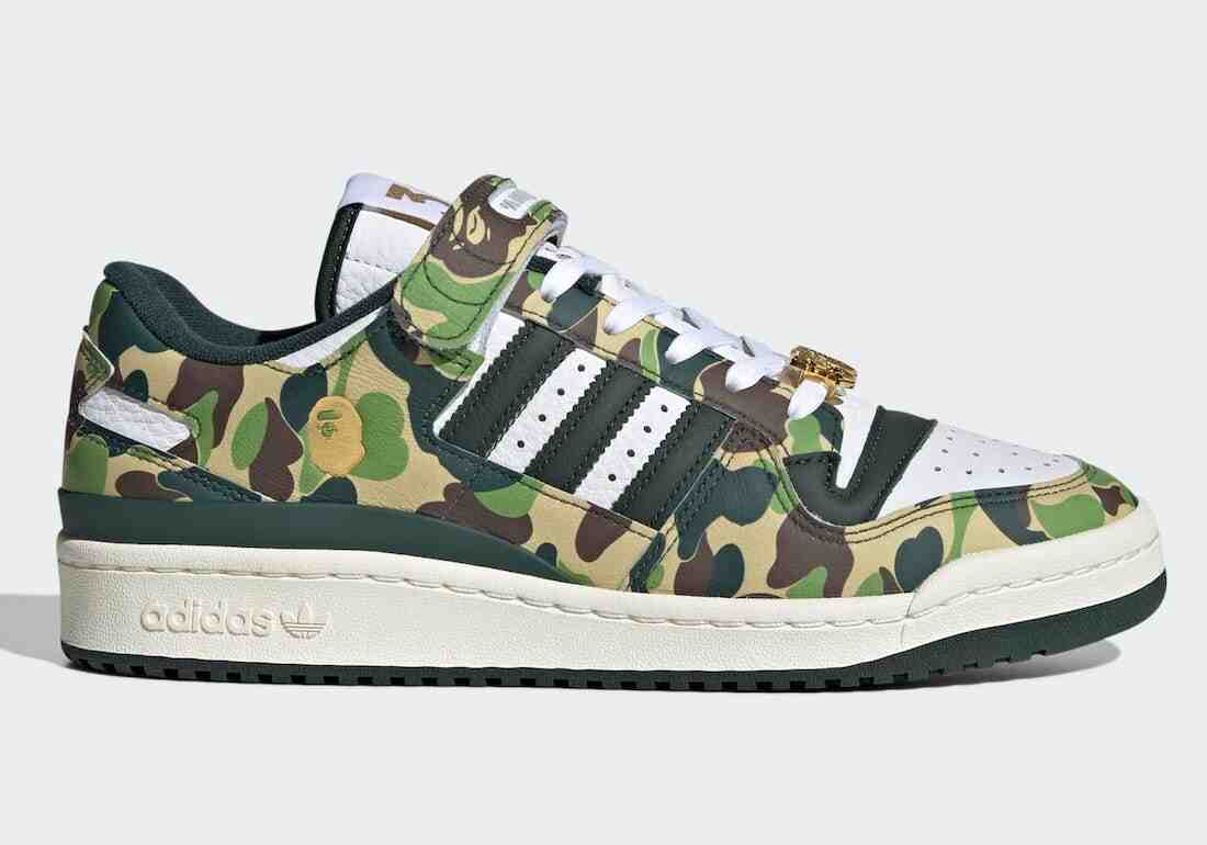 BAPE adidas Forum 84 Low Camo Release Date