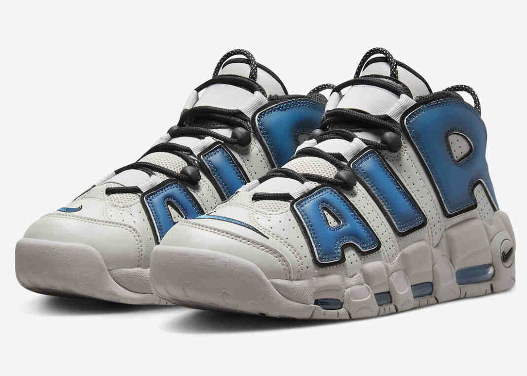 耐克Air More Uptempo “工业蓝 “的官方照片