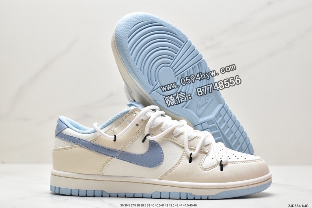 板鞋, Swoosh, SB Dunk Low, Nike SB Dunk Low"White/Black", Nike SB Dunk Low, Nike SB Dunk, Nike SB, Dunk Low, Dunk, DD1503 123, DD1503, Black - 耐克 Nike SB Dunk Low"White/Black" 防滑耐磨 低帮 休闲运动滑板板鞋 白蓝 DD1503-123