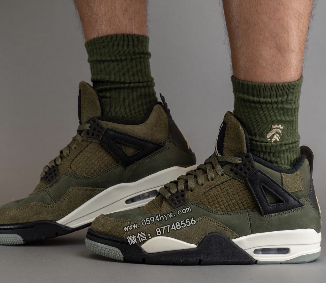 Air-Jordan-4-Craft-Medium-Olive-FB9927-200-On-Feet-4