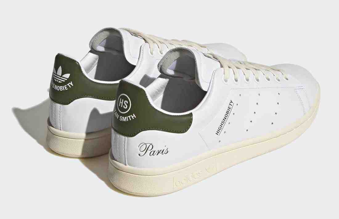 Highsnobiety adidas Stan Smith White Green IE2530