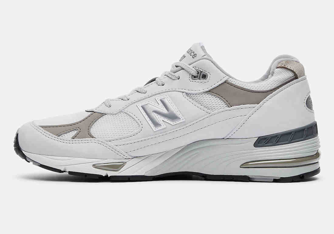 New Balance 991 Made in UK Star White Flint Grey M991FLB