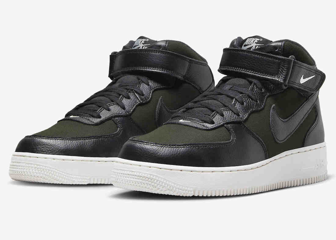 Nike Air Force 1 Mid Olive Black FB2036-300