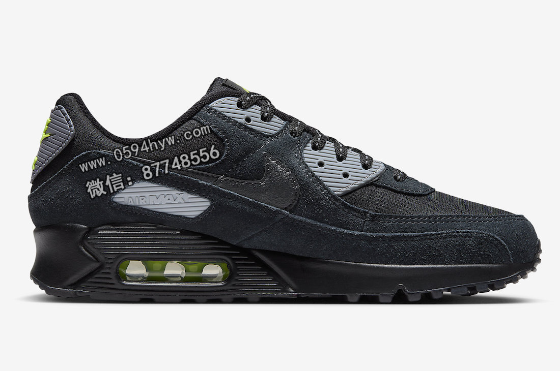 Nike-Air-Max-90-Obsidian-Black-Volt-FQ2377-001-2-1