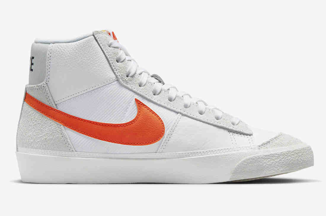 Nike Blazer Mid Pro Club White Orange DQ7673-103