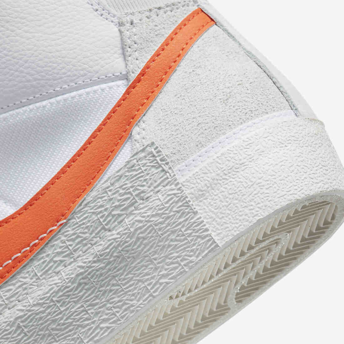 Nike Blazer Mid Pro Club White Orange DQ7673-103