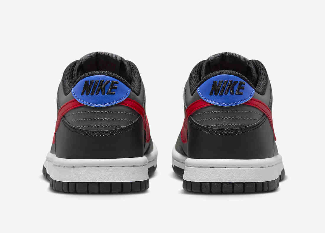 Nike Dunk Low GS Black Grey Red Blue FV0373-001