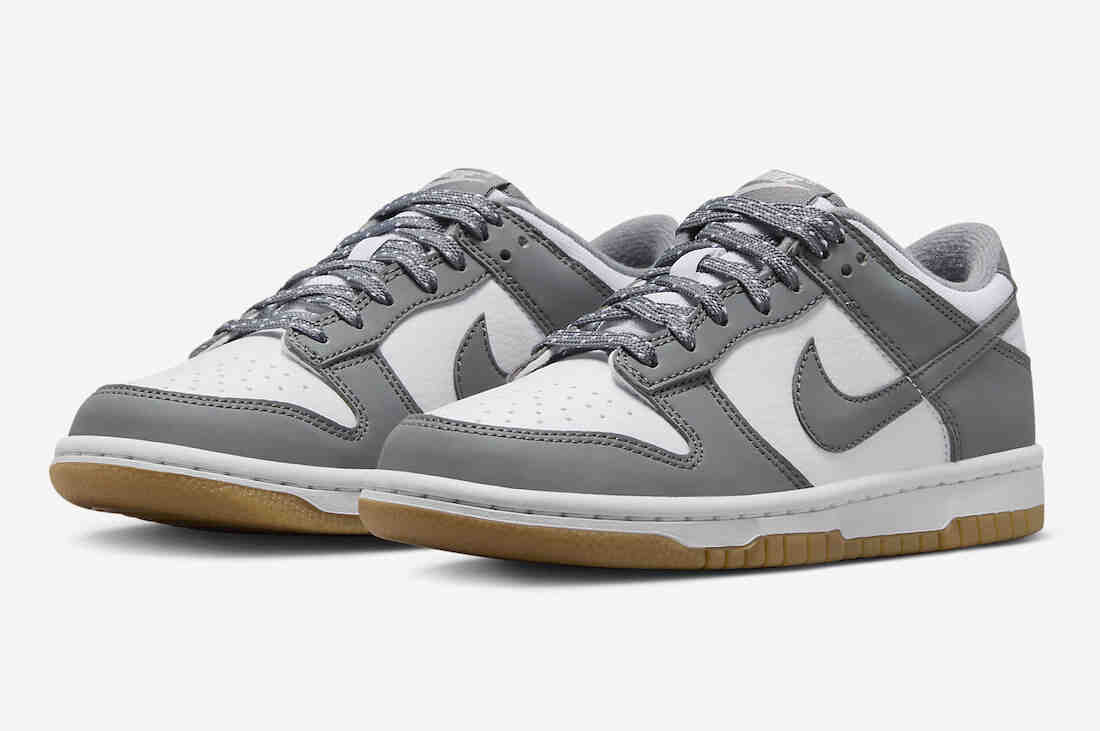 Nike Dunk Low GS Reflective Grey FV0374-100