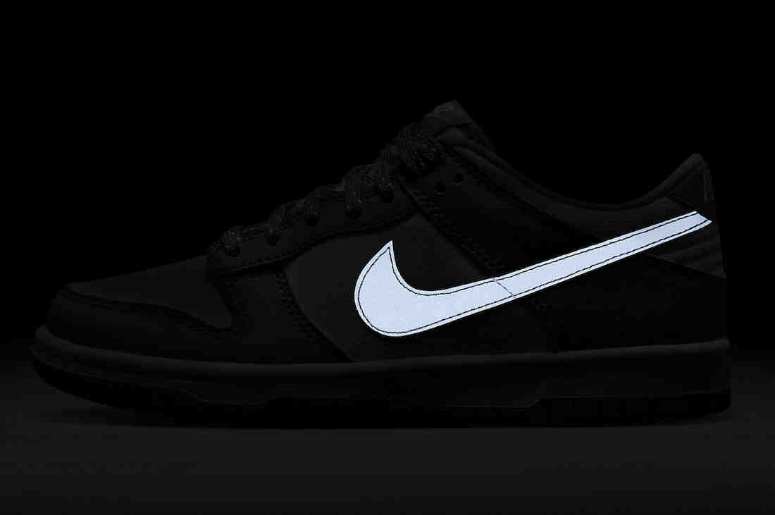 Nike Dunk Low GS Reflective Grey FV0374-100