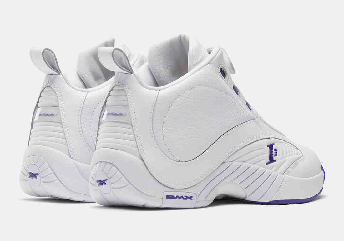 Reebok Answer IV White Purple Free Agency IF4772