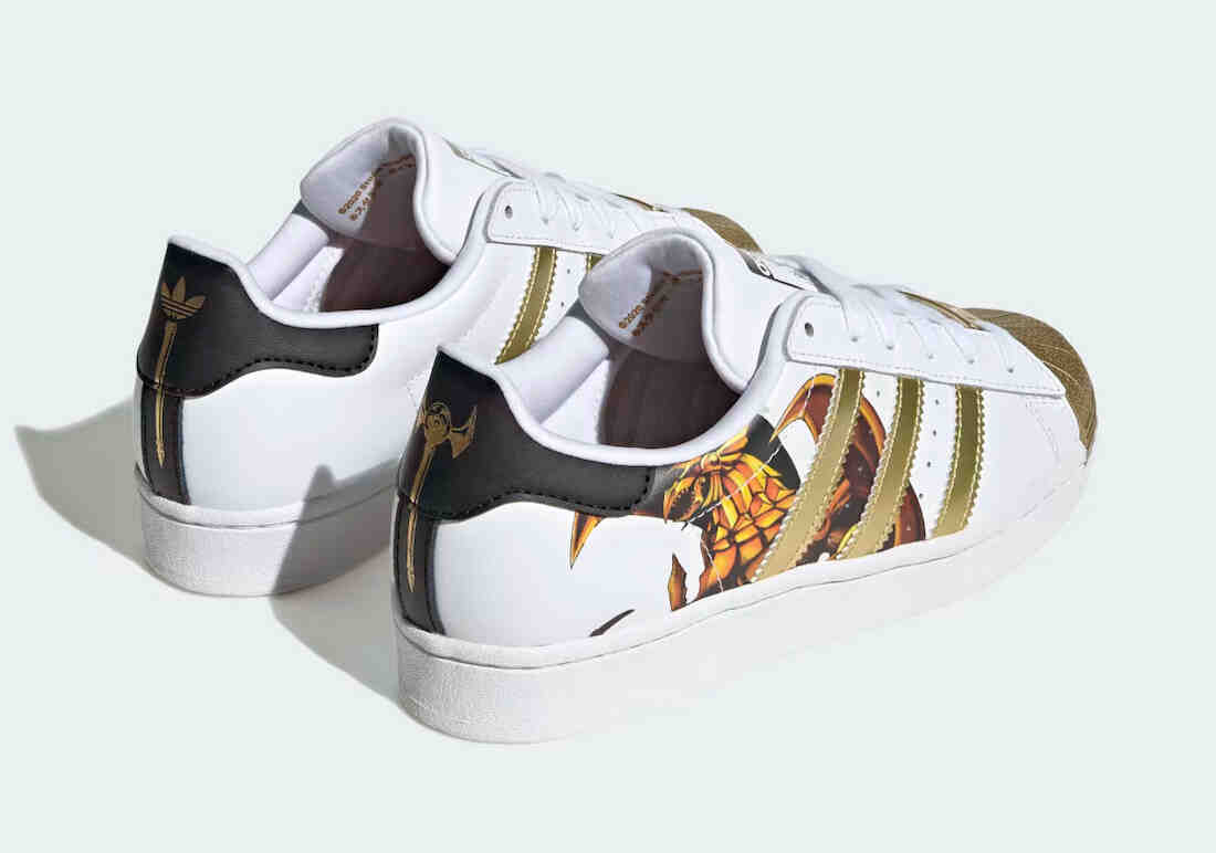 Yu-Gi-Oh adidas Superstar Winged Dragon Of Ra HP6273