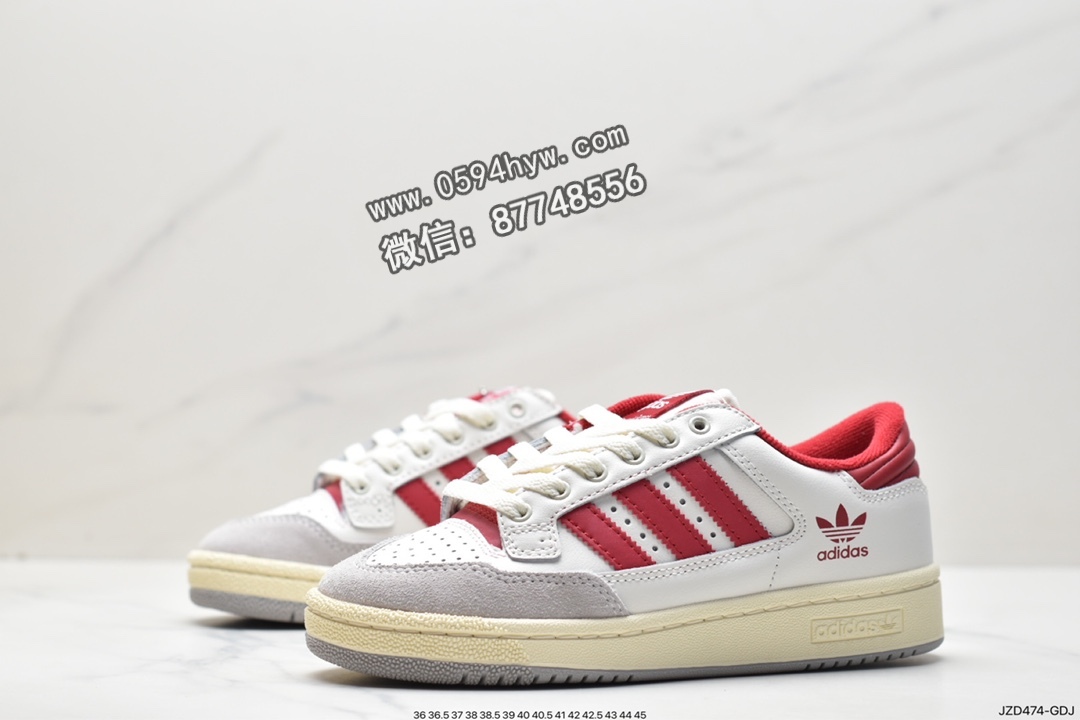 运动板鞋, 板鞋, Originals, Original, HQ6278, adidas originals Centennia 85 LofashionSpecialty, adidas Originals, Adidas - 阿迪达斯 adidas originals Centennia 85 LofashionSpecialty 防滑耐磨 低帮 休闲运动板鞋 男女同款 白红色 HQ6278