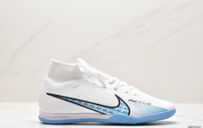 耐克 Nike Zoom Superfly 9Academy IC 减震防滑耐磨 足球鞋 蓝白色 DJ5627-146