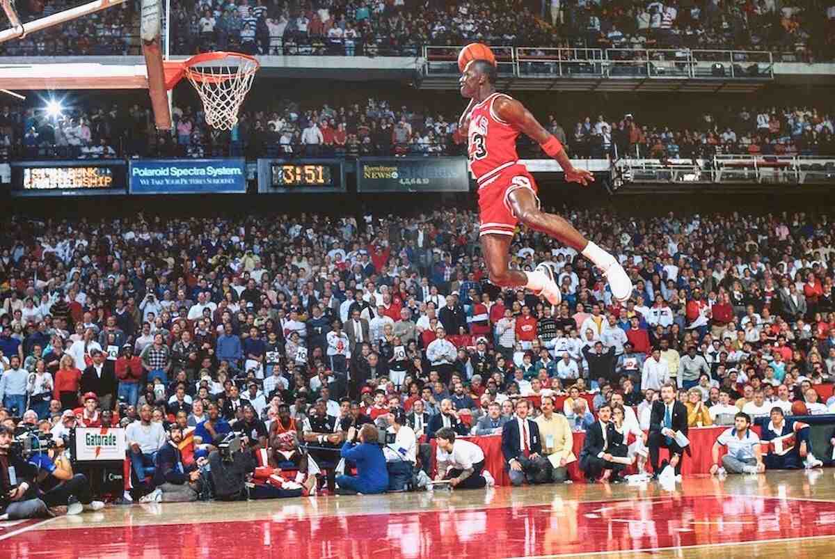 Michael Jordan Free Throw Slam Dunk Contest Air Jordan 3