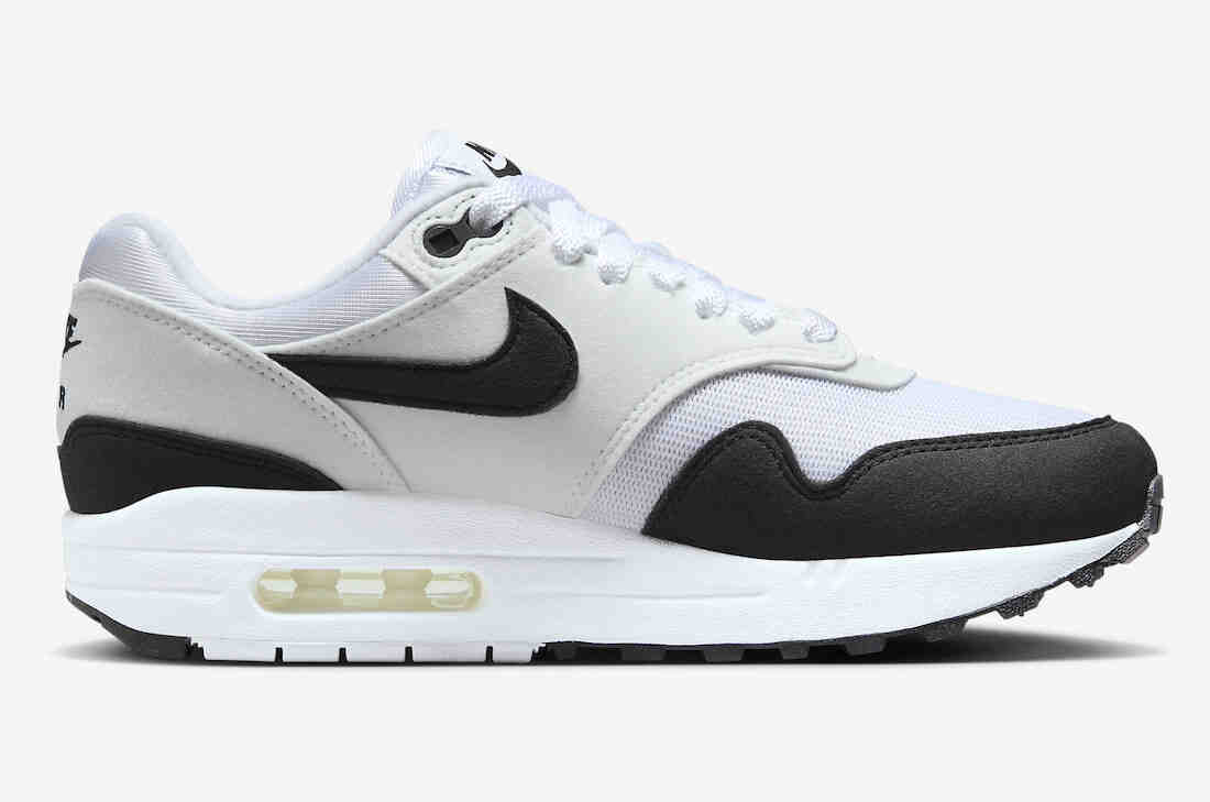 耐克, Swoosh, Nike Air Max 1, Nike Air Max, Nike Air, Air Max 1, Air Max - 耐克 Air Max 1 "黑/白 "系列官方照片