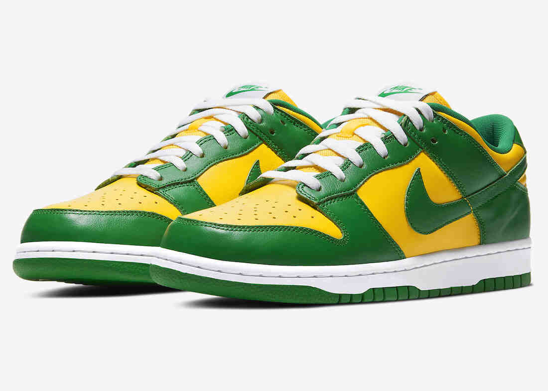 Nike Dunk Low Brazil 2024 CU1727-700 Release Date