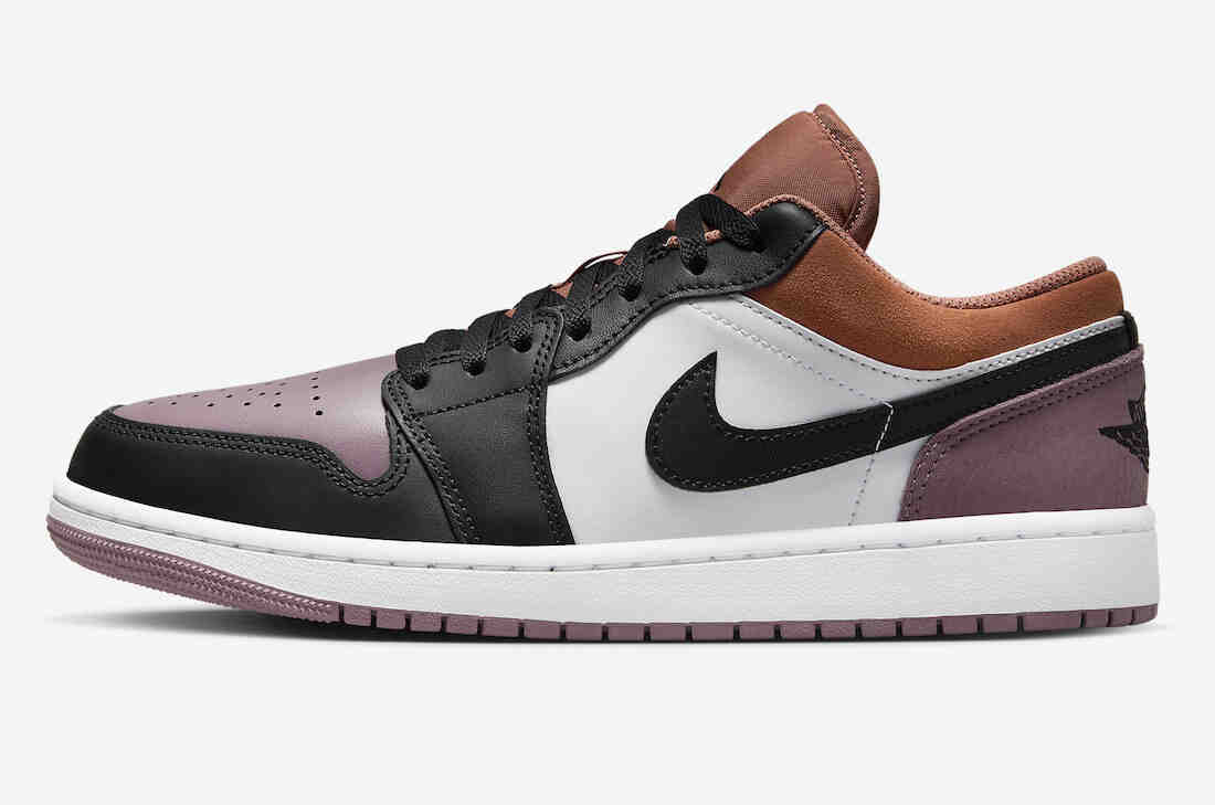 Air Jordan 1 Low Sky J Mauve FB9907-102 Lateral Side