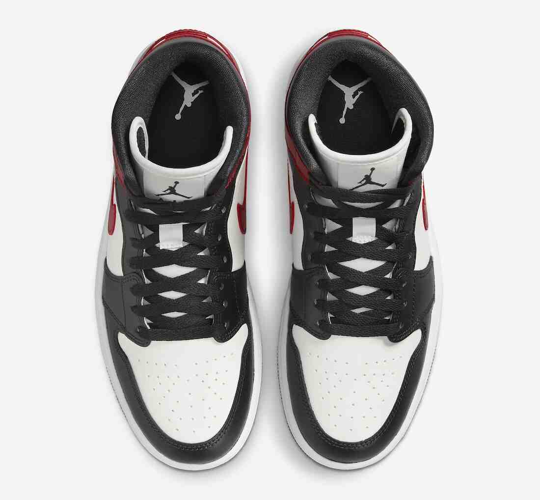 Jumpman, Jordan, Air Jordan 1 Mid, Air Jordan 1, Air Jordan - Air Jordan 1 Mid将发布另一款“黑脚趾”配色。