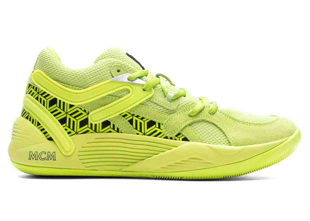 MCM x PUMA TRC Blaze Court “Acid Lime” 将于10月7日发布