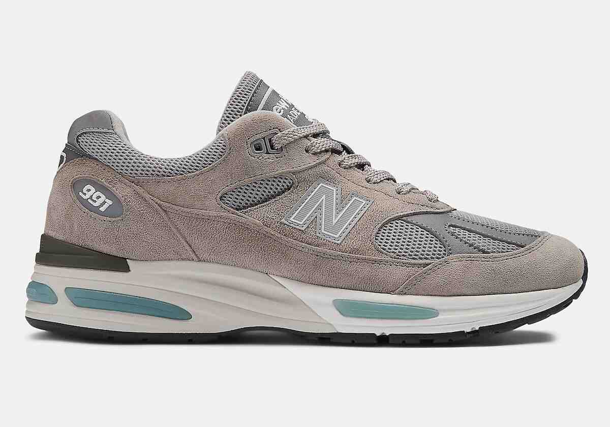 篮球鞋, 新百伦, Stone Island, NewBalance, New Balance 991v2, New Balance 991, New Balance - New Balance 991v2 Made in UK “Grey” 将于10月12日发布