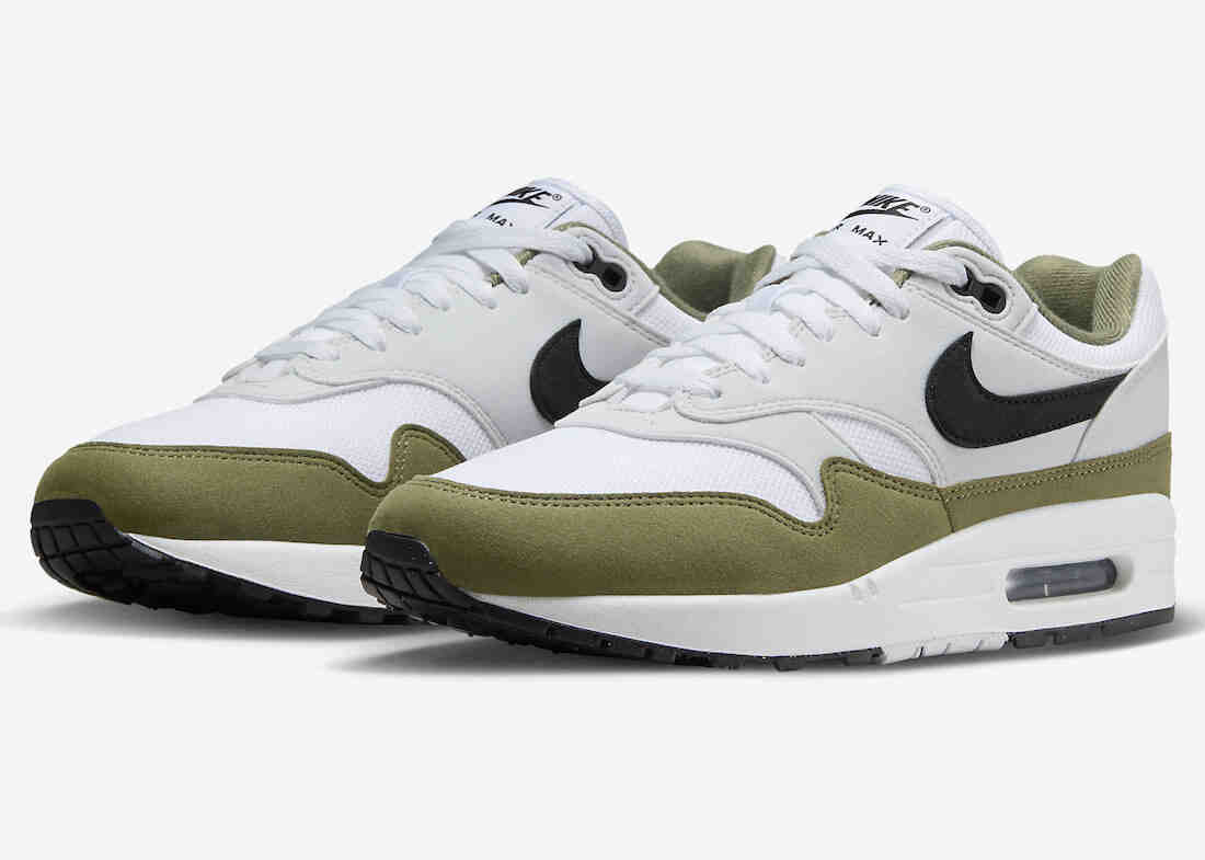 耐克, Swoosh, Nike Air Max 1, Nike Air Max, Nike Air, Air Max 1, Air Max - 耐克 Air Max 1 "中橄榄色 "10 月 12 日发布