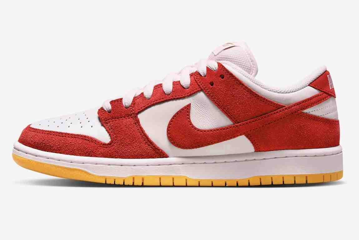 运动鞋, 耐克, Swoosh, SB Dunk Low, Nike SB Dunk Low, Nike SB, Dunk Low, Dunk - 耐克 SB Dunk Low "大学红" 2024 年夏季发布