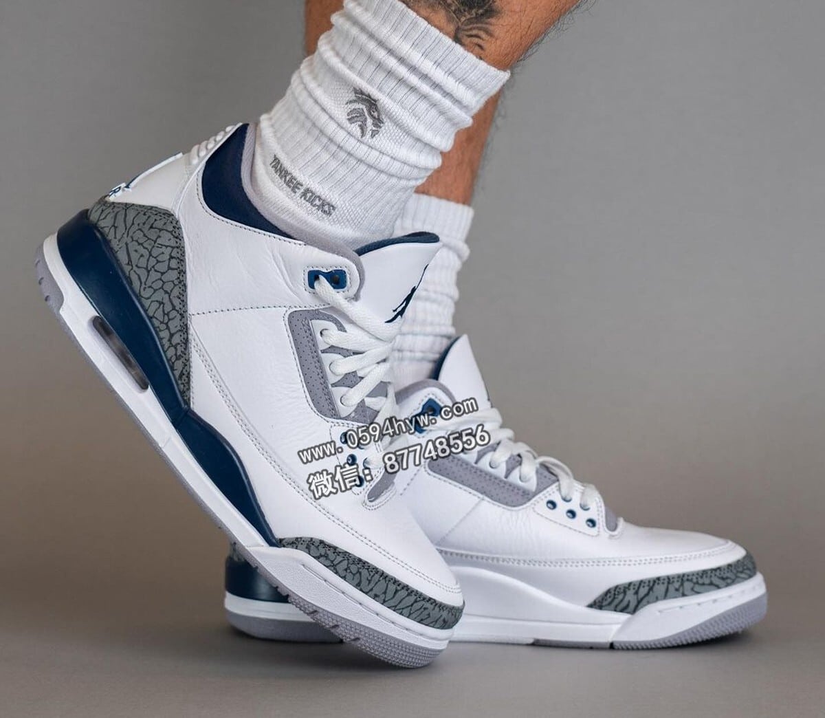 Midnight Navy, Jordan Brand, CT8532-140, AJ3, AJ, Air Jordan 3, Air Jordan - 全新波尔卡点图案AJ3
午夜宝蓝！一睹为快，有效诱发购买欲！