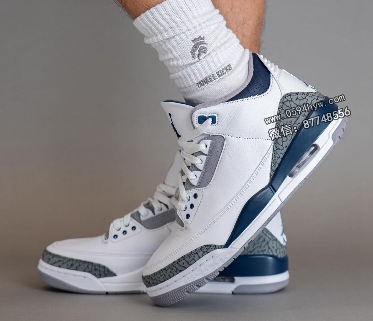 Midnight Navy, Jordan Brand, CT8532-140, AJ3, AJ, Air Jordan 3, Air Jordan - 全新波尔卡点图案AJ3
午夜宝蓝！一睹为快，有效诱发购买欲！