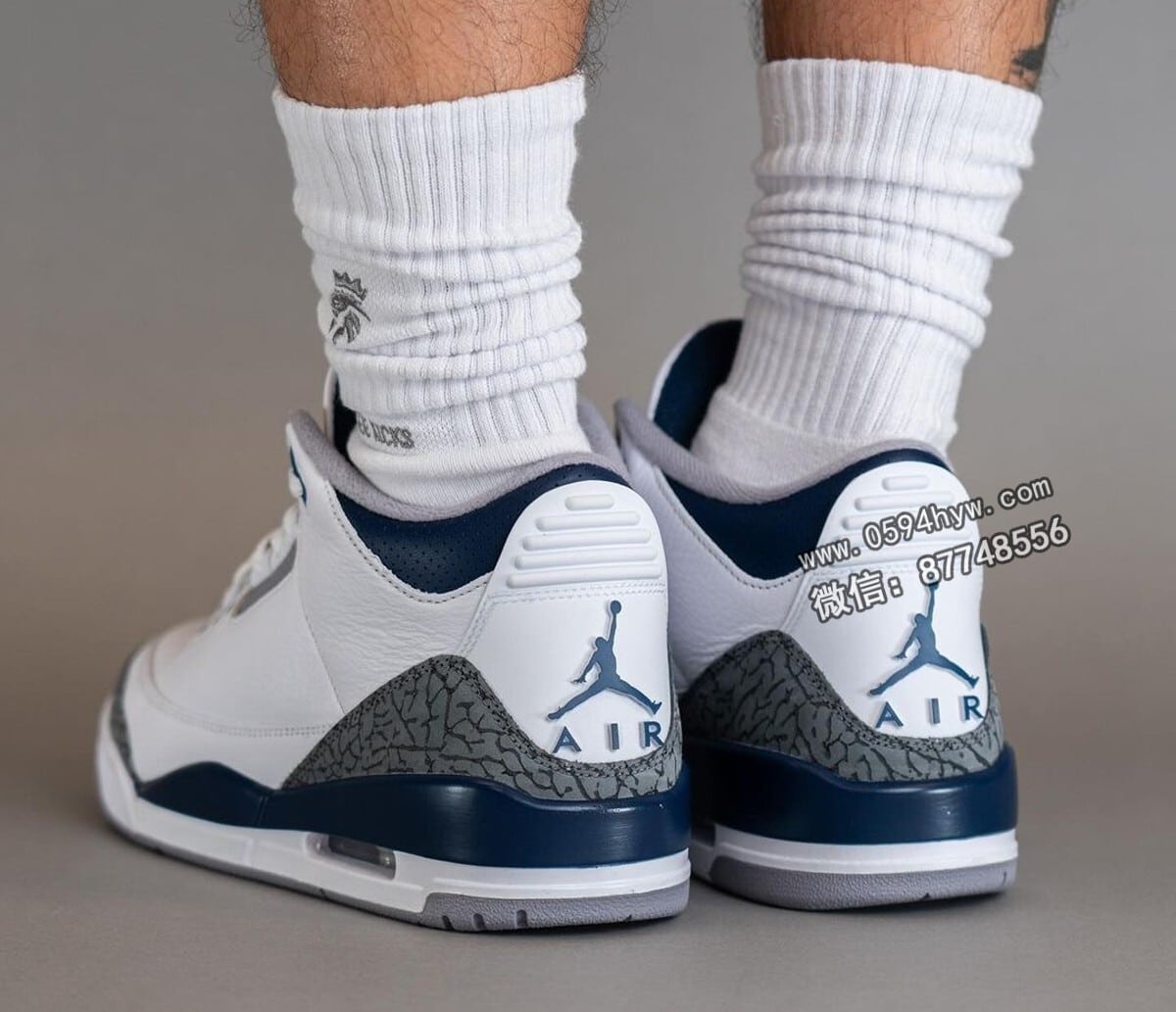 Midnight Navy, Jordan Brand, CT8532-140, AJ3, AJ, Air Jordan 3, Air Jordan - 全新波尔卡点图案AJ3
午夜宝蓝！一睹为快，有效诱发购买欲！