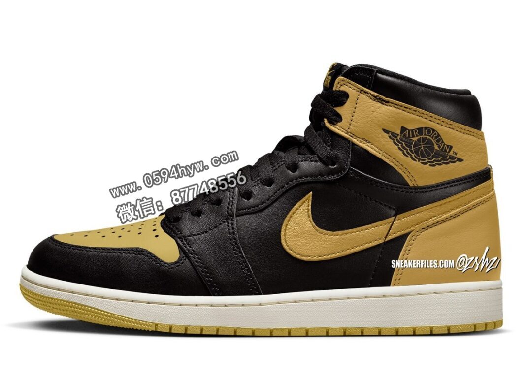 2024年秋季上市：Air Jordan 1 High OG “金属金”