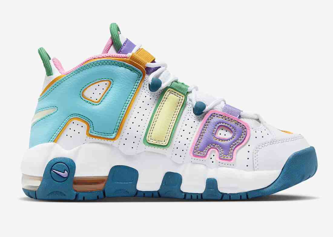 运动鞋, What The, Swoosh, Nike Air More Uptempo, Nike Air, NIKE - Nike Air More Uptempo GS “What The” 将于2023年11月发布。