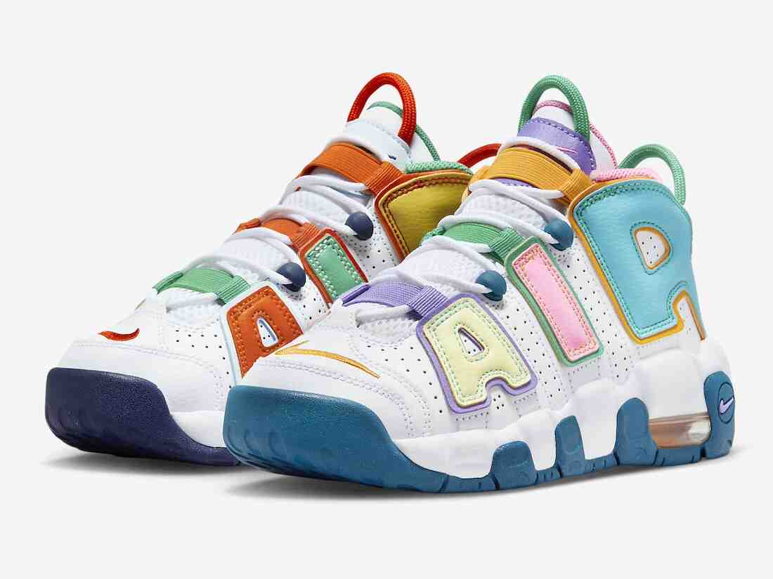 运动鞋, What The, Swoosh, Nike Air More Uptempo, Nike Air, NIKE - Nike Air More Uptempo GS “What The” 将于2023年11月发布。