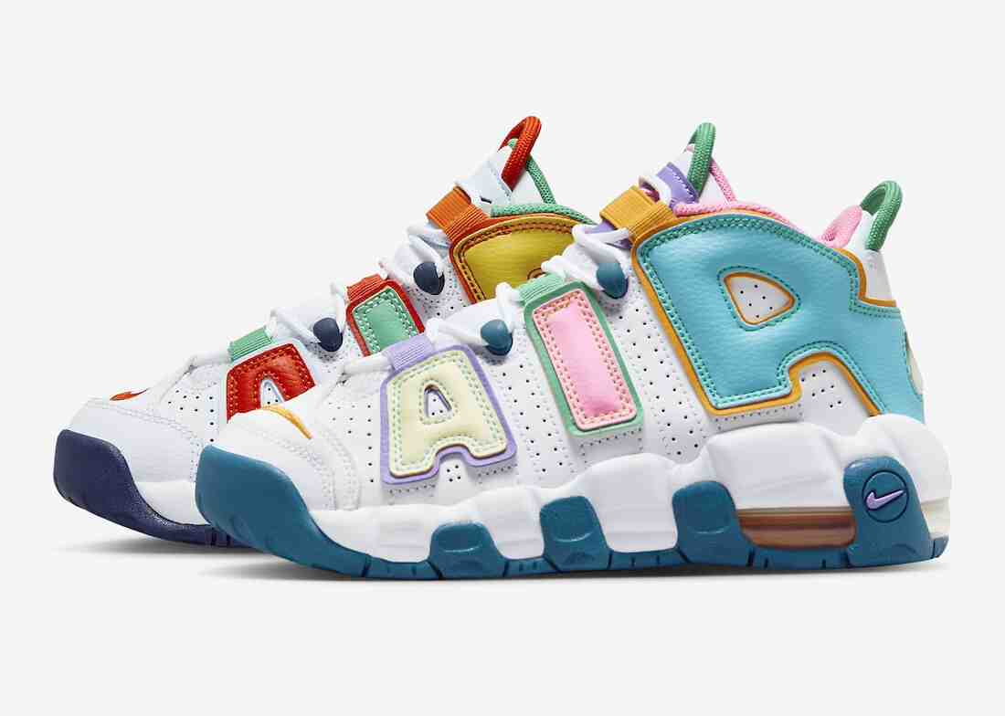 运动鞋, What The, Swoosh, Nike Air More Uptempo, Nike Air, NIKE - Nike Air More Uptempo GS “What The” 将于2023年11月发布。