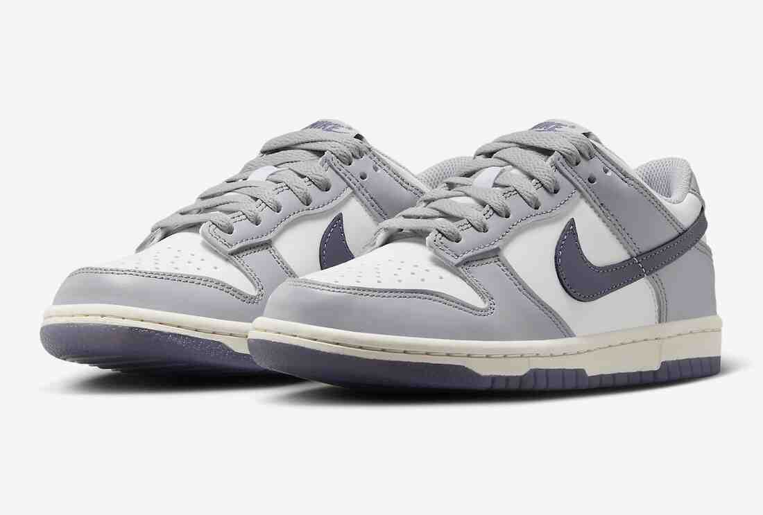 运动鞋, Swoosh, Nike Dunk Low, Nike Dunk, NIKE, Dunk Low, Dunk - Nike Dunk Low GS "Platinum Tint" 将于2024年春季发售