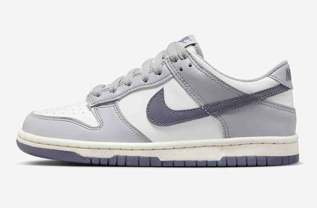 运动鞋, Swoosh, Nike Dunk Low, Nike Dunk, NIKE, Dunk Low, Dunk - Nike Dunk Low GS "Platinum Tint" 将于2024年春季发售