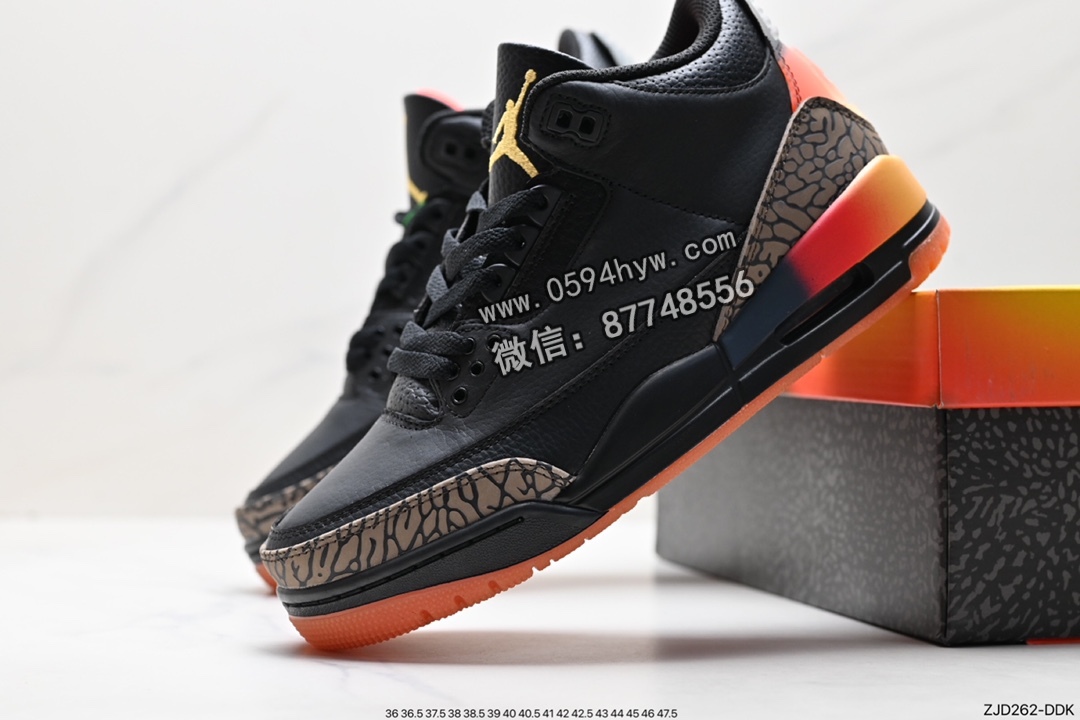 运动鞋, 篮球鞋, Jordan, Air Jordan 3 Retro, Air Jordan 3, Air Jordan - Air Jordan 3 Retro "Hide and Sneak" 白灰棕 篮球鞋 货号：FN0344-001