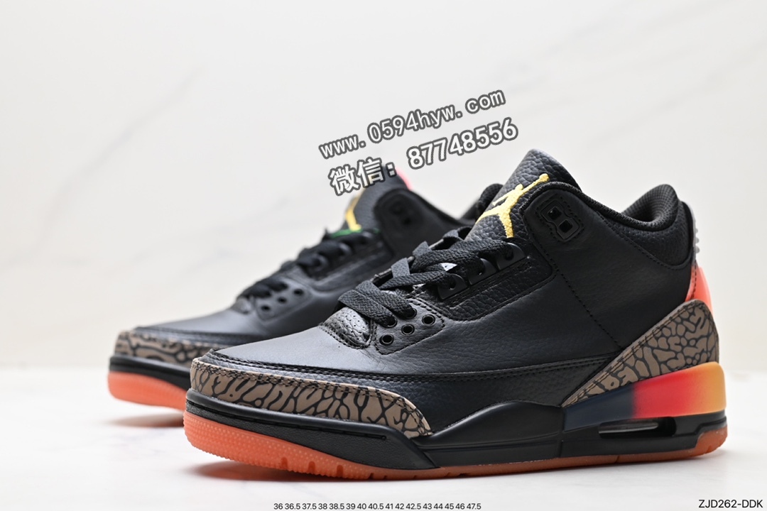 运动鞋, 篮球鞋, Jordan, Air Jordan 3 Retro, Air Jordan 3, Air Jordan - Air Jordan 3 Retro "Hide and Sneak" 白灰棕 篮球鞋 货号：FN0344-001