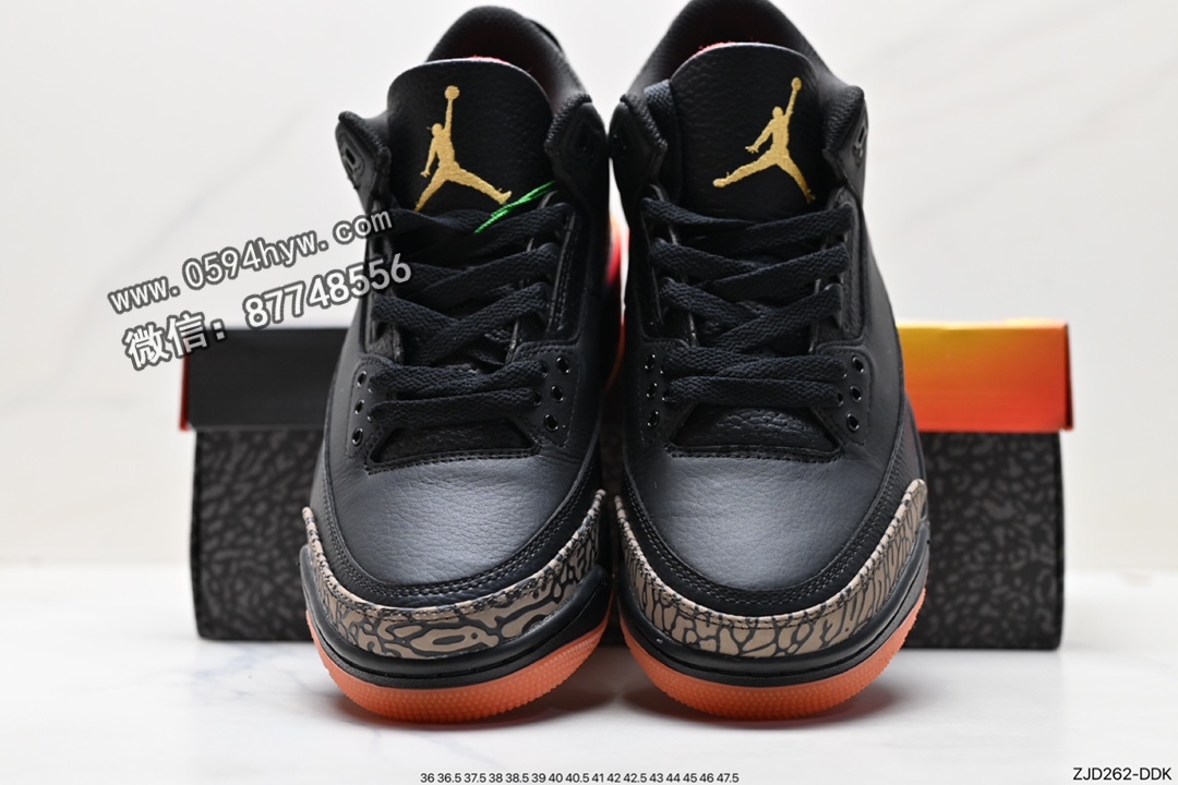 运动鞋, 篮球鞋, Jordan, Air Jordan 3 Retro, Air Jordan 3, Air Jordan - Air Jordan 3 Retro "Hide and Sneak" 白灰棕 篮球鞋 货号：FN0344-001