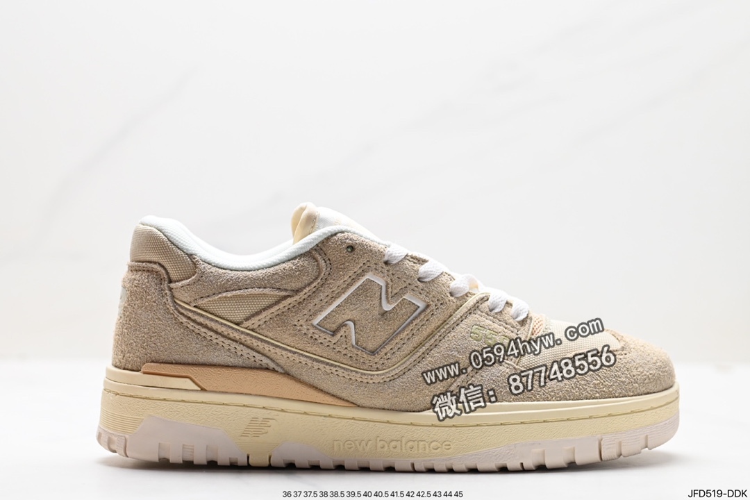 New Balance 550系列 复古跑鞋 BB550 系列复古休闲运动慢跑鞋 高帮 灰色 货号: BB550DA1