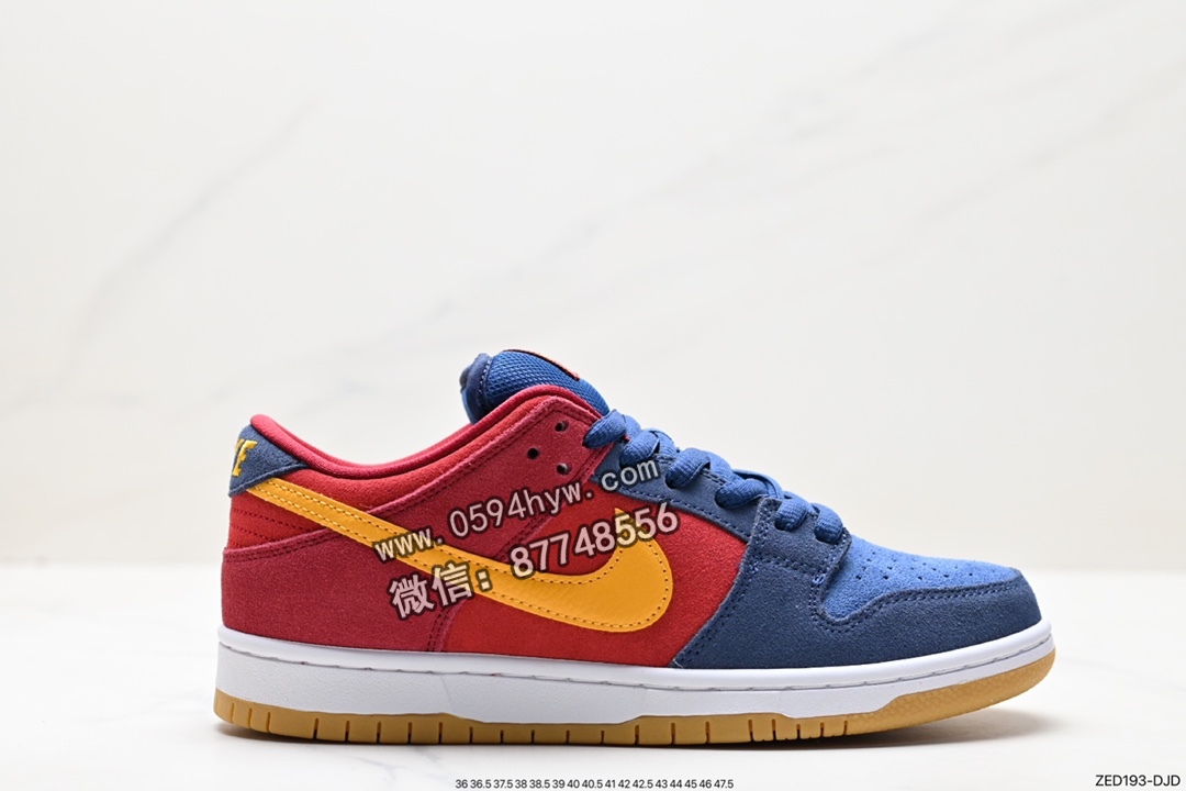 耐克 Nike SB Dunk Low 扣篮系列 鞋子类型 低帮休闲运动滑板板鞋 货号 DJ0606-400