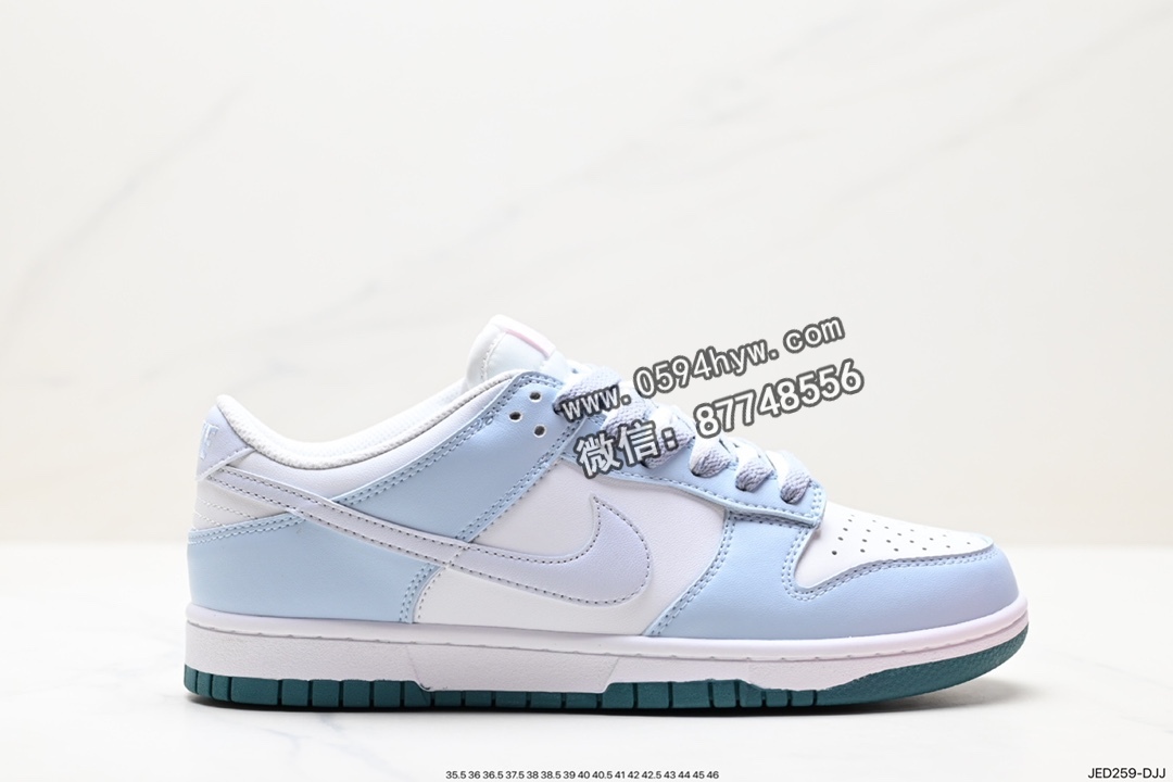 耐克 Nike SB DuNike Low 扣篮系列 鞋子类型 低帮休闲运动滑板板鞋 货号：FD9911-101