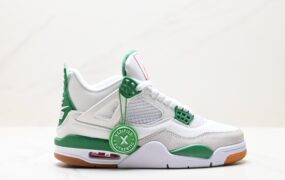 耐克Nike Air Jordan 4 Retro GS Linen 高帮篮球鞋 货号: DR5415-105