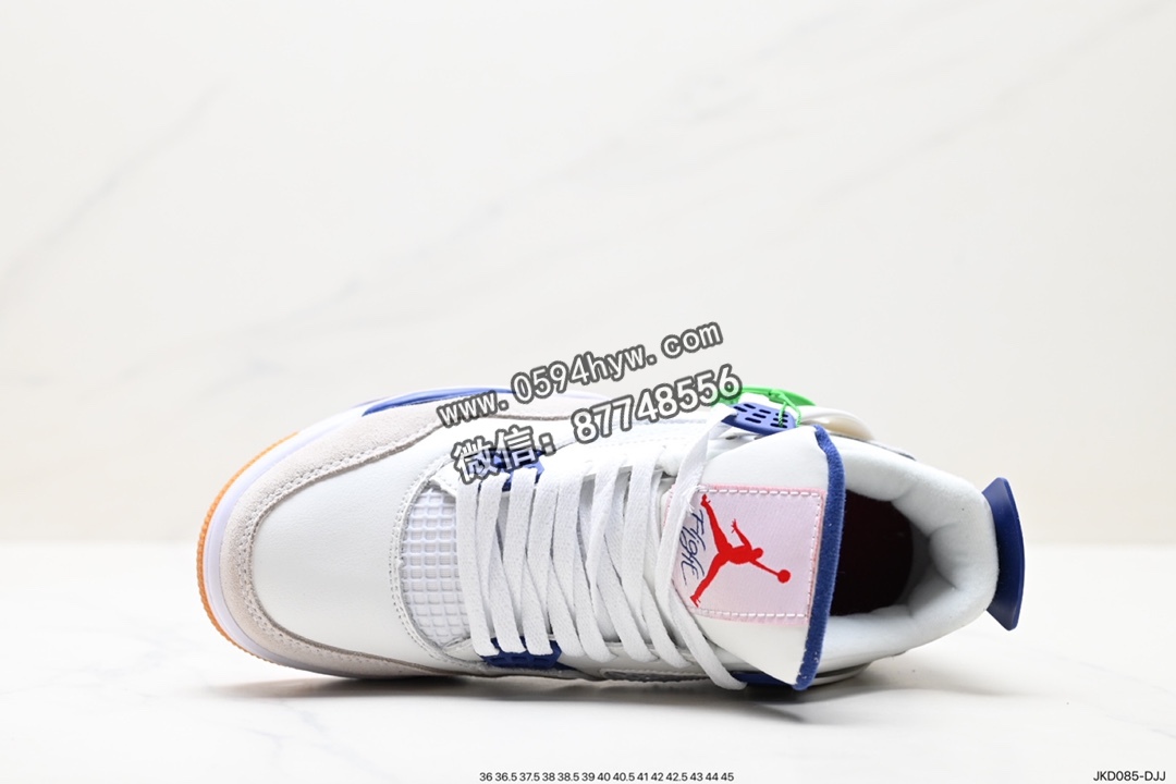 耐克, 篮球鞋, Jordan, DR5415-105, Air Jordan 4, Air Jordan - 耐克Wmns Air Jordan 4 Retro GS中帮篮球鞋 货号:DR5415-105