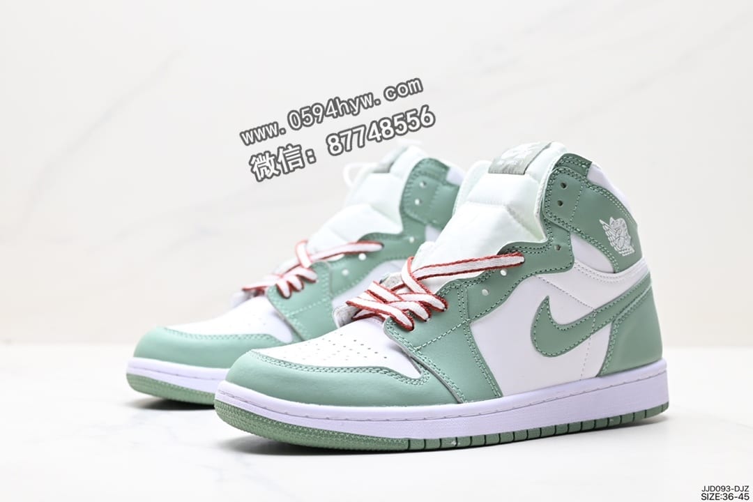 篮球鞋, Nike Air, NIKE, Jordan, Aj1, Air Jordan 1 Mid, Air Jordan 1, Air Jordan - Nike Air Jordan 1 Mid “Green Yellow” AJ1 中帮篮球鞋 货号: FD2596-600