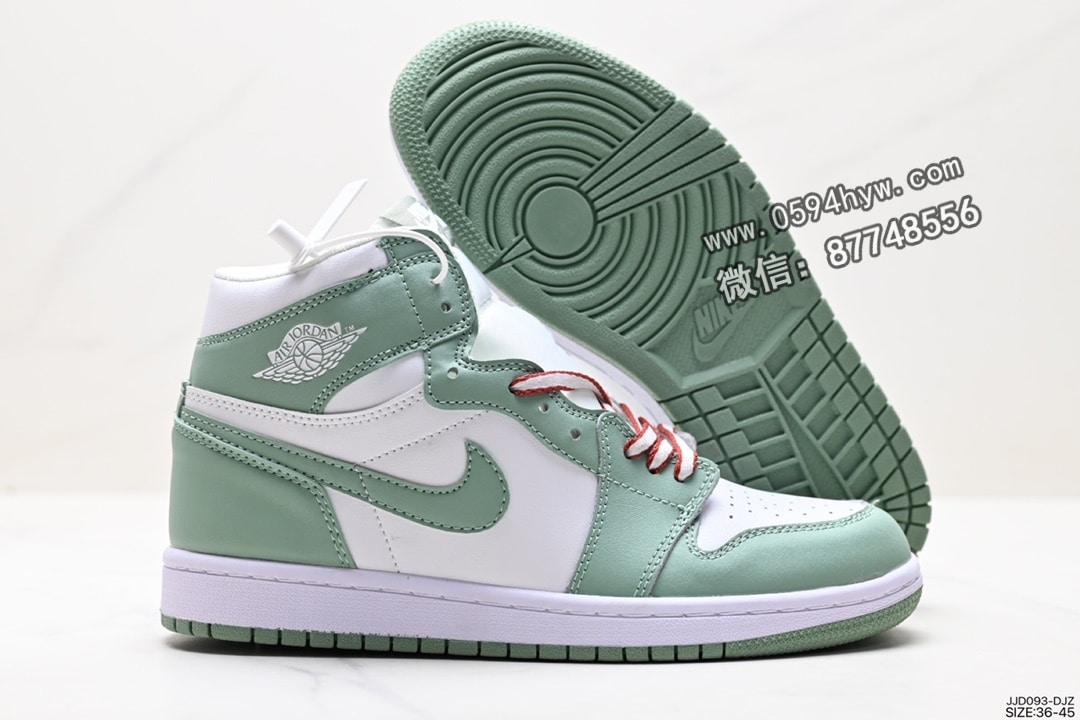 篮球鞋, Nike Air, NIKE, Jordan, Aj1, Air Jordan 1 Mid, Air Jordan 1, Air Jordan - Nike Air Jordan 1 Mid “Green Yellow” AJ1 中帮篮球鞋 货号: FD2596-600