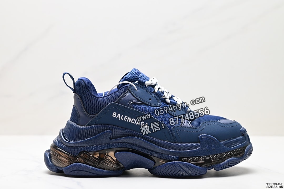 Balenciaga Triple S 巴黎世家/Balenciaga 三代做旧厚底老爹鞋