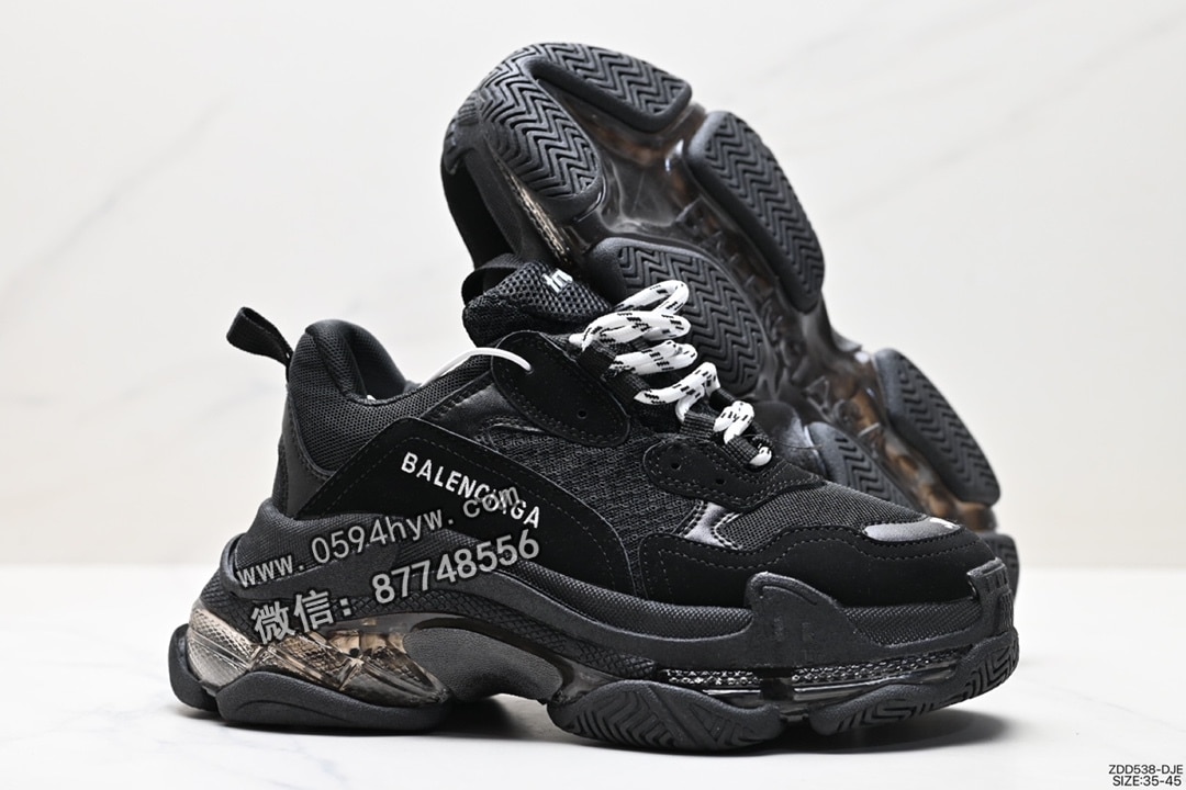 运动鞋, 跑步鞋, 老爹鞋, 篮球鞋, 巴黎世家, 做旧, Balenciaga - BALENCIAGA Triple S
巴黎世家/Balenciaga 三代做旧厚底老爹鞋
墨绿革命性Balenciaga珍藏版运动鞋
货号: ID:ZDD538-DJE