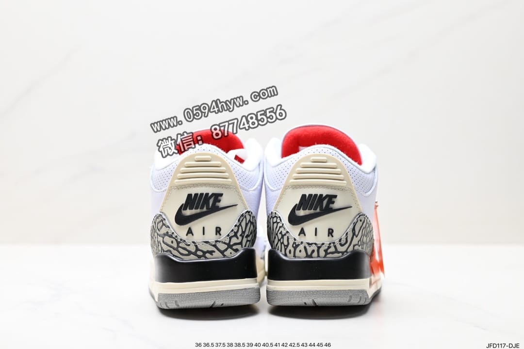 篮球鞋, 乔丹篮球鞋, 乔丹, Jordan, DA3595-100, AJ3, Air Jordan 3 Retro, Air Jordan 3, Air Jordan - Air Jordan 3 Retro "Hide and Sneak" 白灰棕 AJ3 乔丹3代 aj3 乔3 白灰棕 乔丹篮球鞋系列