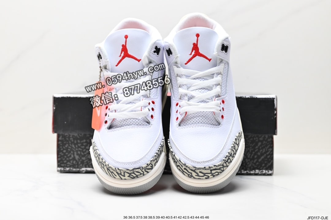 篮球鞋, 乔丹篮球鞋, 乔丹, Jordan, DA3595-100, AJ3, Air Jordan 3 Retro, Air Jordan 3, Air Jordan - Air Jordan 3 Retro "Hide and Sneak" 白灰棕 AJ3 乔丹3代 aj3 乔3 白灰棕 乔丹篮球鞋系列